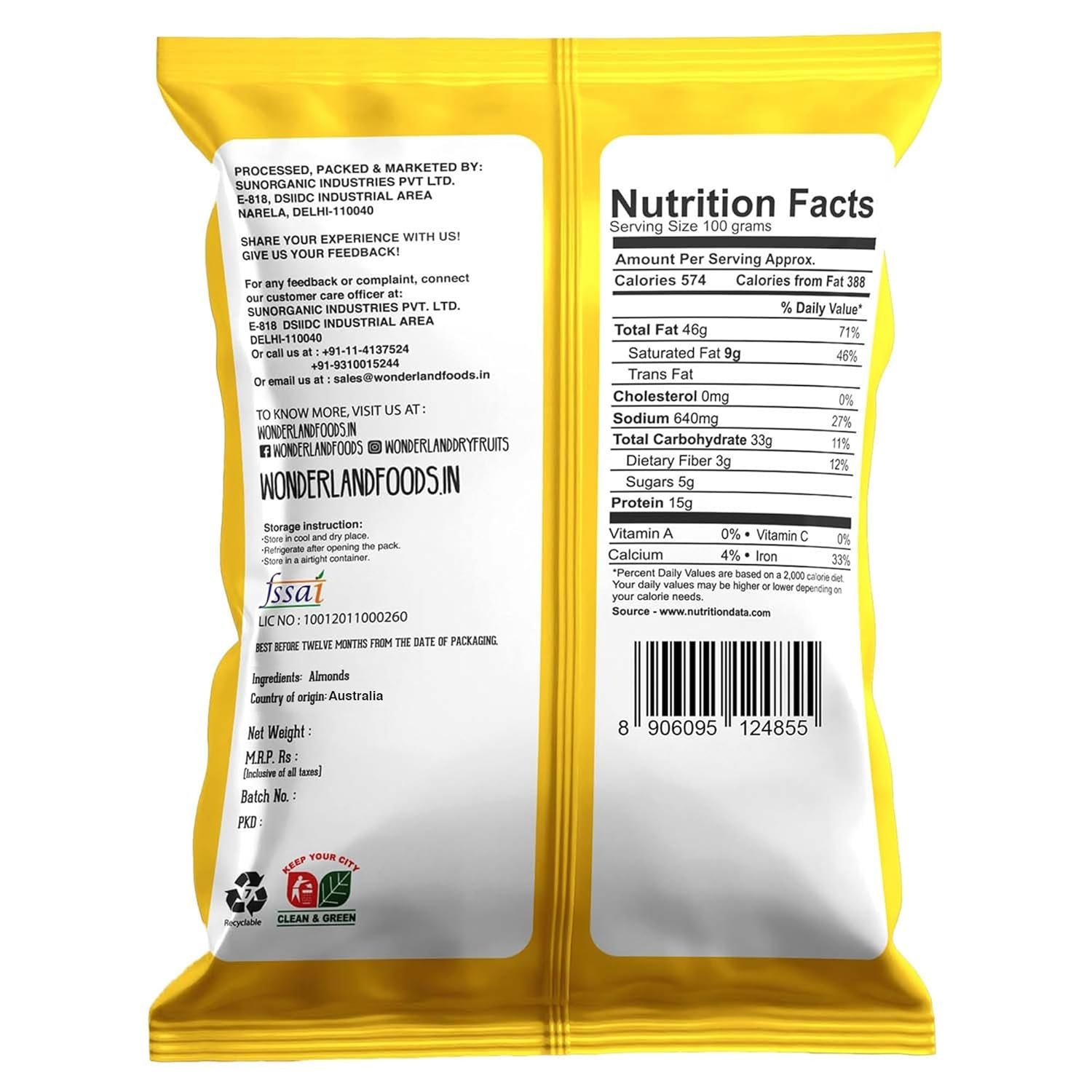 1 Kg Almonds Kernel | Premium Badam Giri - View 3