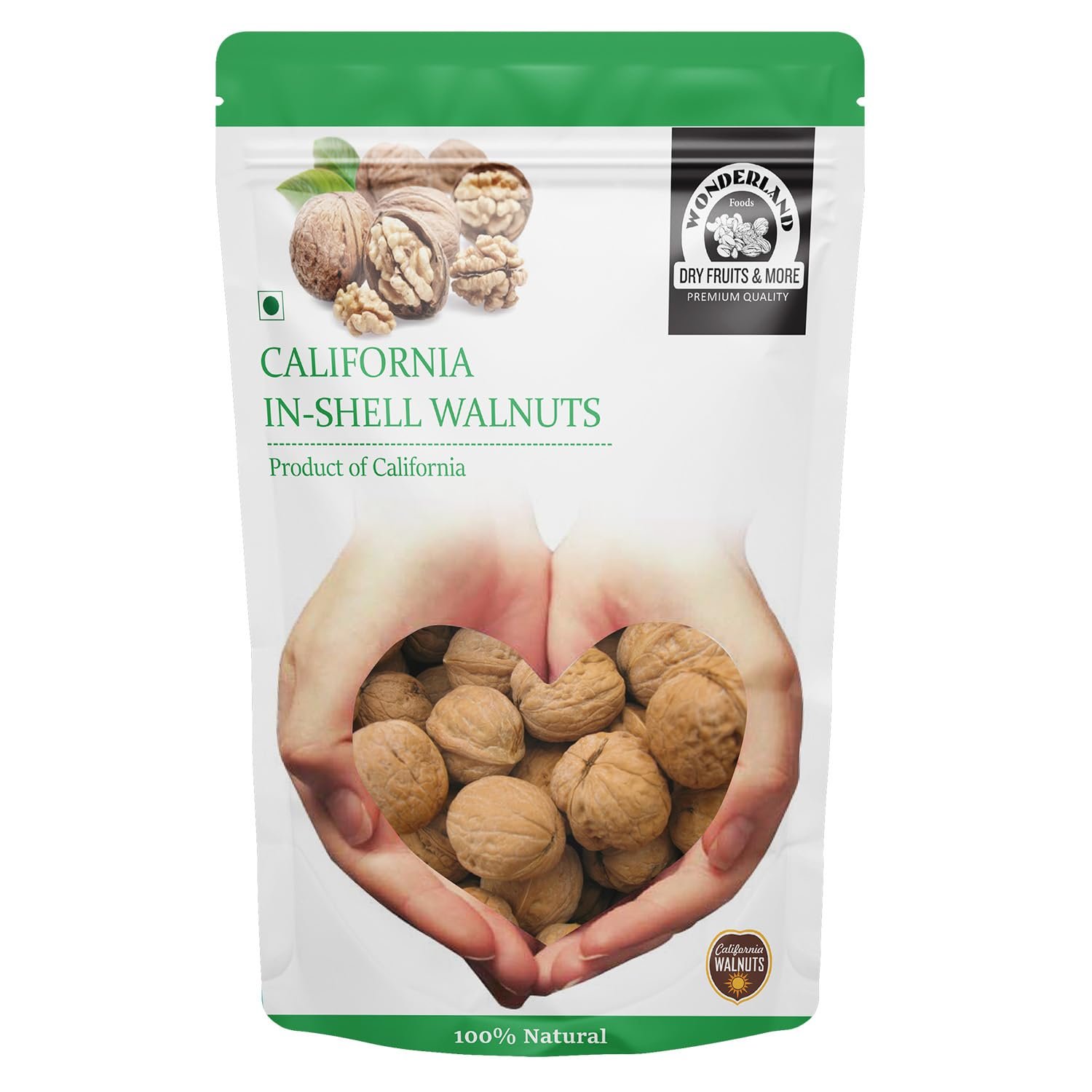 Kashmir Walnuts with Shell – 1kg | Fresh, Natural &amp; Unprocessed Dry Fruits | Rich in Omega-3 | Boosts Brain &amp; Heart Health - View 5