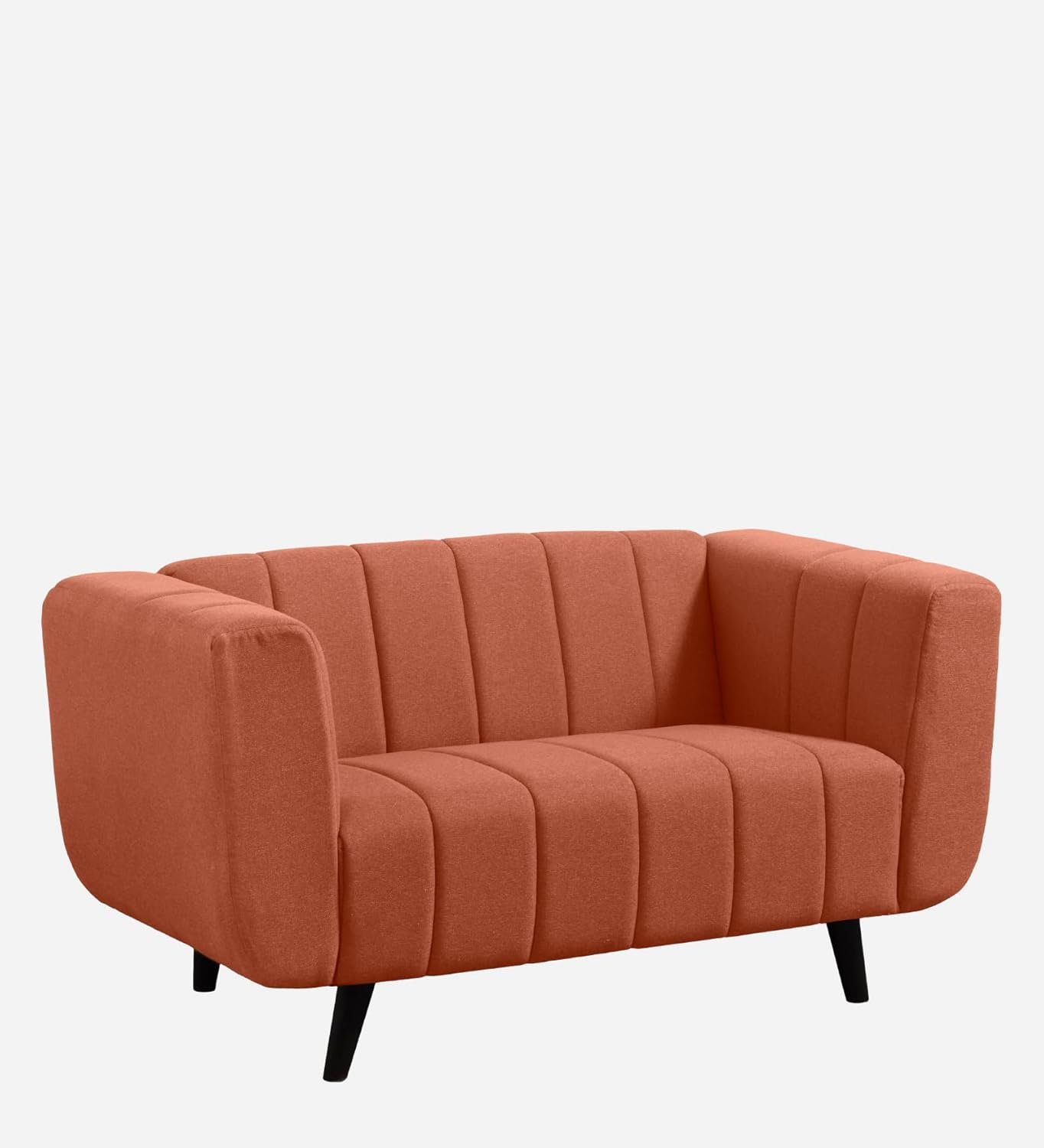 Sleepyhead Kiki - 2 Seater Sofa (Fabric, Lava Orange) 2 Person Sofa - View 6